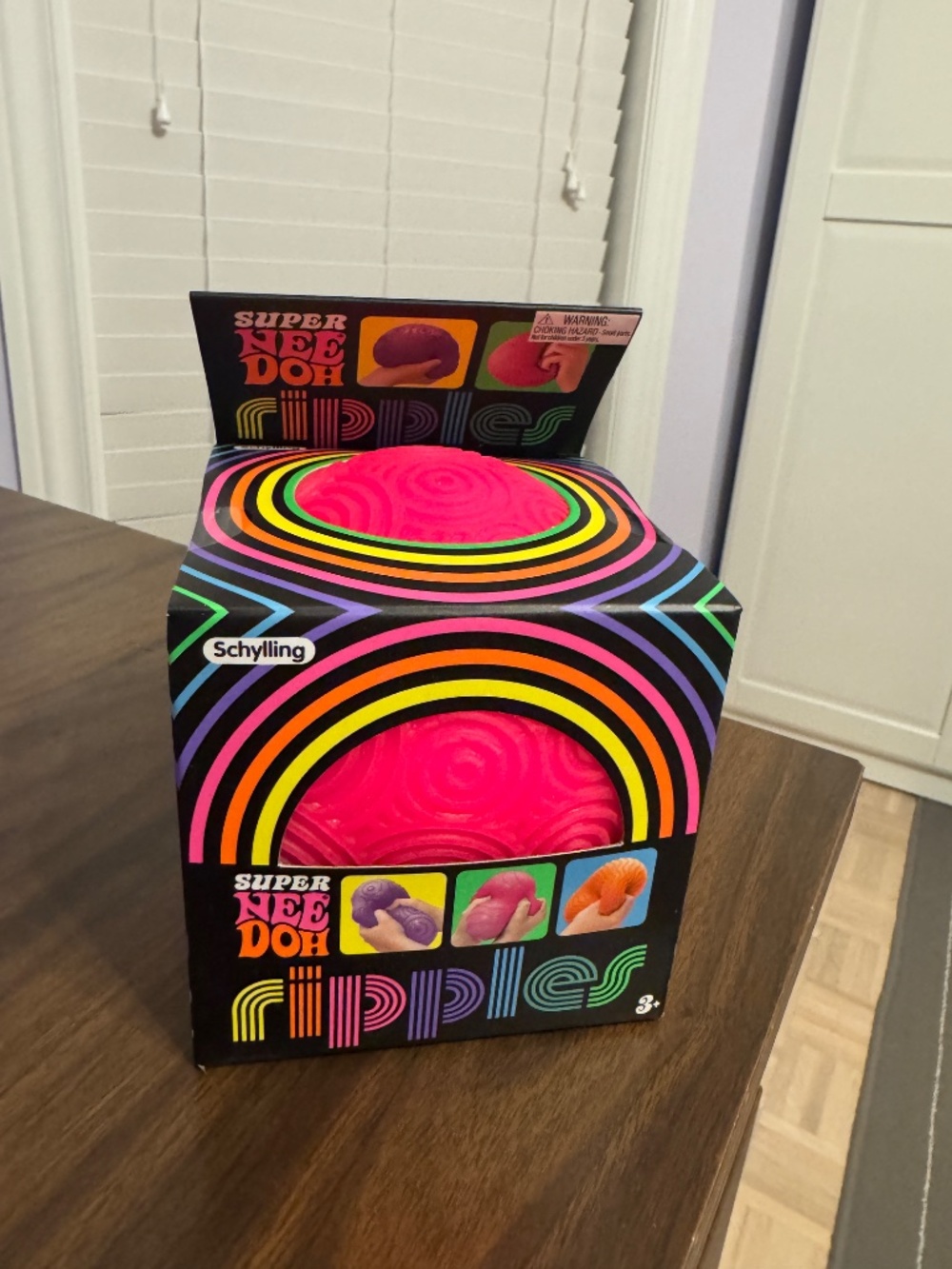 Schylling - Needoh Super Ripples, Pink Colour, Brand New in Original Packaging!